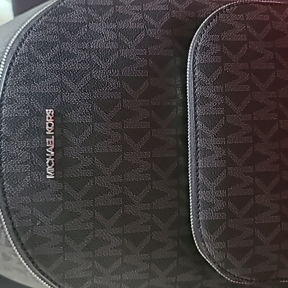 NWT MICHAEL KORS CONNIE Black BACKPACK - Picture 2 of 6